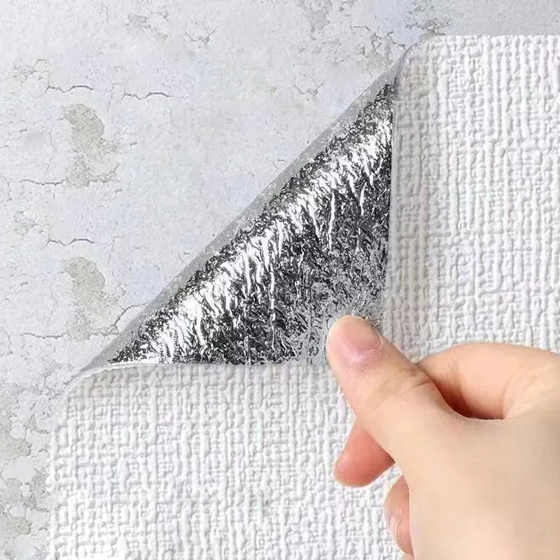 Pannelli murali autoadesivi in ​​schiuma XPE 3D con struttura in pietra naturale